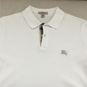 Mens Burberry Brit S/S Polo Size Small